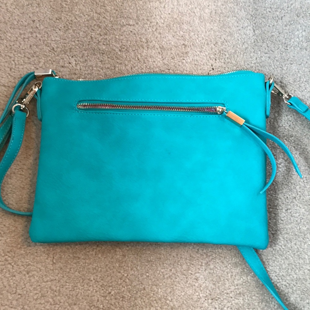 Turquoise Shiraleah Crossbody Purse